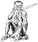 Hr�� na luk na dobov� rytin�